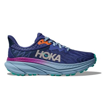 Hoka Challenger ATR 7 hardloopschoenen paars/blauw dames 