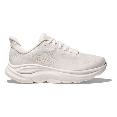 Hoka Clifton 10 hardloopschoenen White/White Dames 