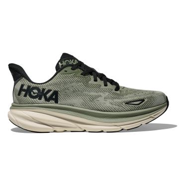 Hoka Clifton 9 hardloopschoenen sea moss/forest lichen heren 