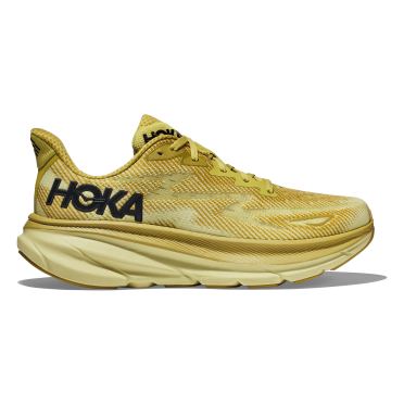 Hoka Clifton 9 hardloopschoenen goud/geel heren 