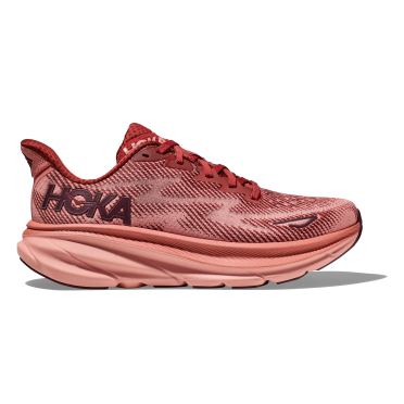 Hoka Clifton 9 hardloopschoenen rood heren 