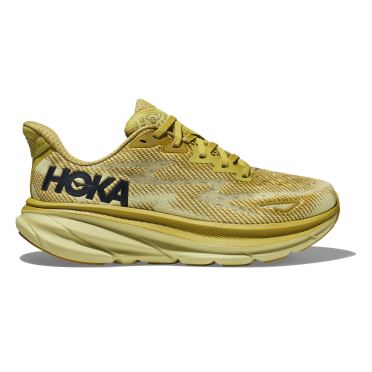 Hoka Clifton 9 hardloopschoenen goud/geel dames 