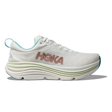 Hoka Gaviota 5 hardloopschoenen wit dames 