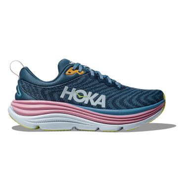 Hoka Gaviota 5 hardloopschoenen blauw/grijs dames 