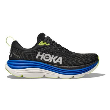 Hoka Gaviota 5 hardloopschoenen zwart/blauw heren 