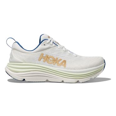 Hoka Gaviota 5 hardloopschoenen wit heren 