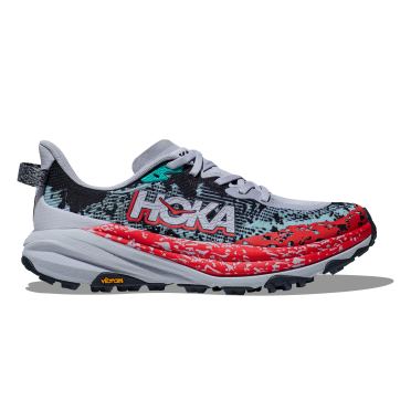 Hoka Speedgoat 6 hardloopschoenen gull/stormy skies dames 