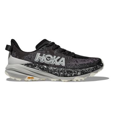 Hoka Speedgoat 6 hardloopschoenen black/stardust heren 