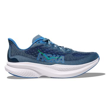 Hoka Mach 6 hardloopschoenen downpour/thunder cloud heren 