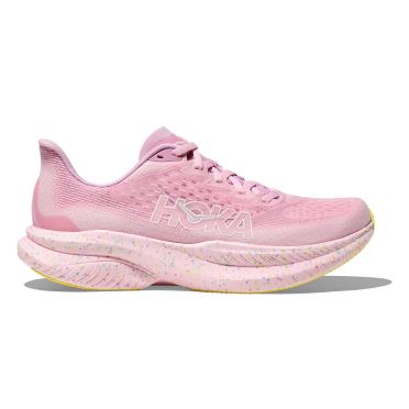 Hoka Mach 6 hardloopschoenen Roze heren 