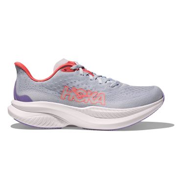 Hoka Mach 6 hardloopschoenen pale dusk/gull dames 