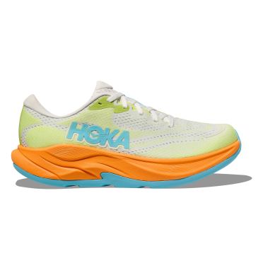 Hoka Rincon 4 hardloopschoenen wit/oranje heren 