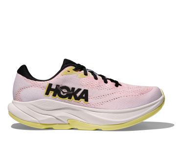 Hoka Rincon 4 hardloopschoenen Carnation/Starlight Glow Dames 