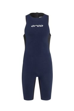 Orca Apex swimskin mouwloos zwart/blauw dames 