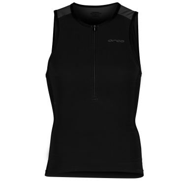 Orca Athlex tri top mouwloos zwart/zilver heren 