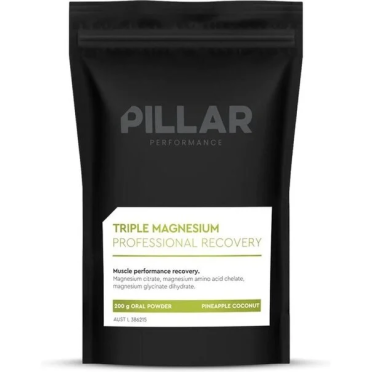 Pillar triple magnesium powder pineapple coconut pouch 200 gram 