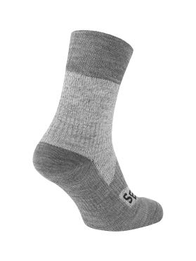 SealSkinz Bircham waterpoof mid lenght sock grey 