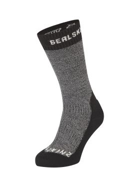 Sealskinz Stanfield Extreme cold weather mid fietssok grey marl unisex 