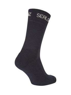 Sealskinz Suffield Solo Merino fietssok navy unisex 