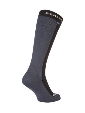 Sealskinz Worstead Cold weather knee fietssok black unisex 