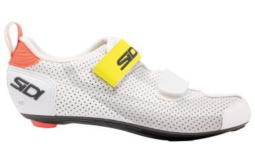 Sidi T-5 Air triatlon schoen grey/white/yellow heren 