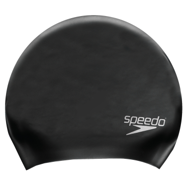 Speedo long hair silicone badmuts zwart p12 