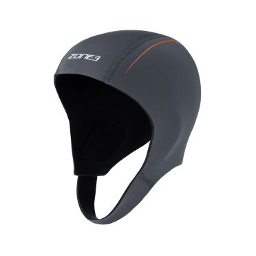 Zone3 Active-Flex swim cap grijs/oranje unisex 