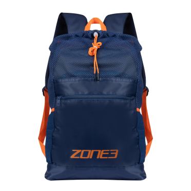 Zone3 large mesh training backpack navy/orange 