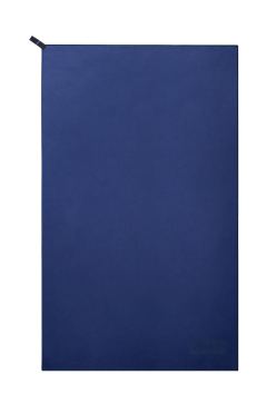 Zone3 large microfibre towel navy/wit 