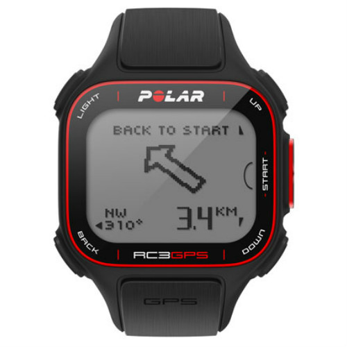 nieuwigheid Fondsen vezel Polar hartslagmeter RC3 GPS HR met borstband (zwart) kopen? Bestel bij  triathlon24.be