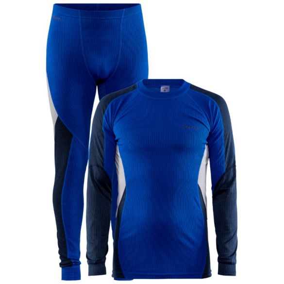 lezer Prominent beloning Craft Core Dry thermo onderkleding set blauw heren kopen? Bestel bij  triathlon24.be