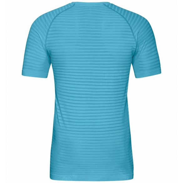 Ananiver Vervullen Isoleren Odlo Essential Seamless hardloopshirt korte mouw blauw heren kopen? Bestel  bij triathlon24.be