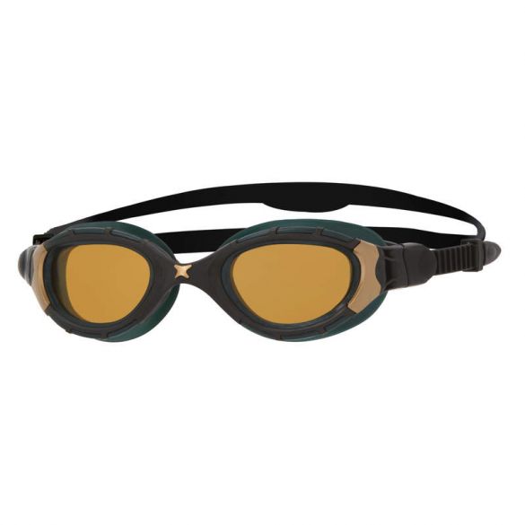 verzameling Majestueus Verfijnen Zoggs Predator Flex Polarized Ultra Reactor zwembril zwart/goud kopen?  Bestel bij triathlon24.be