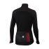 Sportful Stripe thermal lange mouw jacket zwart/rood heren  1101819-267