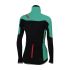 Sportful Fiandre no-rain W lange mouw jacket turquoise/zwart dames  1101838-167