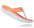 Hoka ORA Recovery Flip slippers oranje/wit/rood dames  1117910-CFST