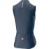 Castelli Promessa fietsshirt mouwloos blauw dames  18091-070