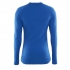 Craft Keep Warm Wool crewneck long sleeve ondershirt blauw heren  1903726-1336