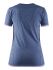 Craft Active Comfort korte mouw ondershirt paars dames  1903790-2384