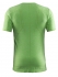 Craft Active Comfort roundneck short sleeve ondershirt groen/shout heren  1903792-1620