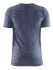 Craft Active Comfort korte mouw ondershirt blauw/thunder heren  1903792-2392