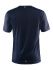 Craft Mind korte mouw hardloopshirt blauw/navy heren  1903949-1390