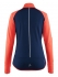 Craft Brilliant 2.0 thermal wind hardloopshirt lange mouw blauw/roze dames  1904316-2381