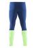 Craft Brilliant 2.0 Thermal Tight hardloopbroek blauw/groen heren  1904632-2381