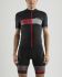 Craft Verve Glow fietsshirt zwart/rood heren  1904995-9430