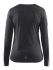 Craft Radiate lange mouw hardloopshirt grijs dames  1905386-975701