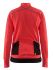 Craft belle glow fietsjacket roze dames  1905442-801999