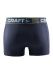 Craft greatness boxer 3-inch blauw/gravel heren  1905488-2947