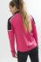 Craft Urban run thermal wind hardloopjack zwart/roze dames  1906438-720999 