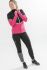 Craft Urban run thermal wind hardloopjack zwart/roze dames  1906438-720999 